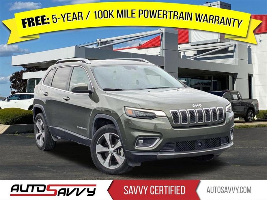 used 2021 Jeep Cherokee car, priced at $22,400