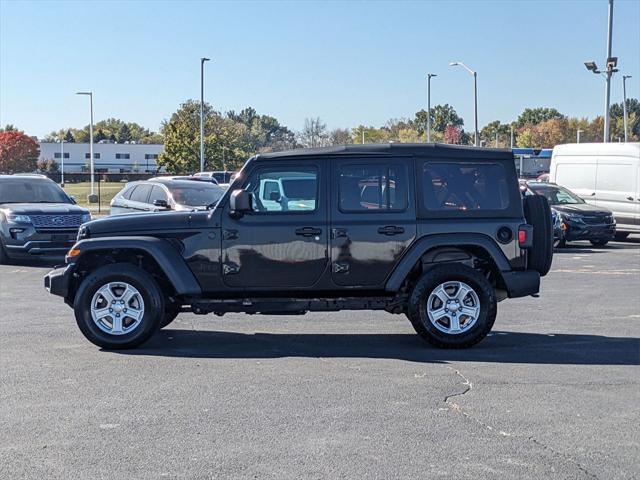 used 2022 Jeep Wrangler Unlimited car, priced at $28,400