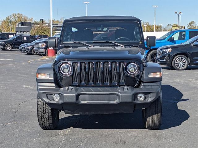 used 2022 Jeep Wrangler Unlimited car, priced at $28,400