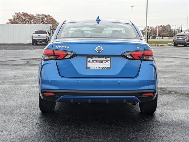 used 2021 Nissan Versa car, priced at $13,800