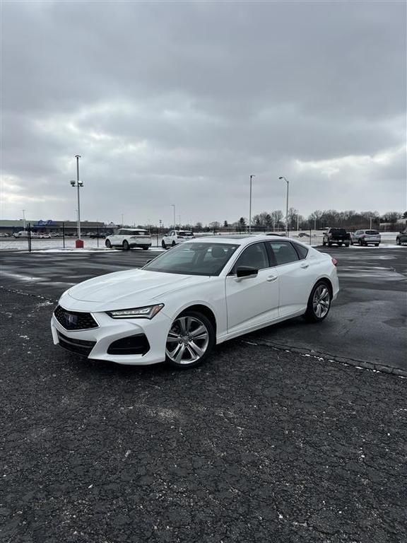 used 2021 Acura TLX car, priced at $22,300