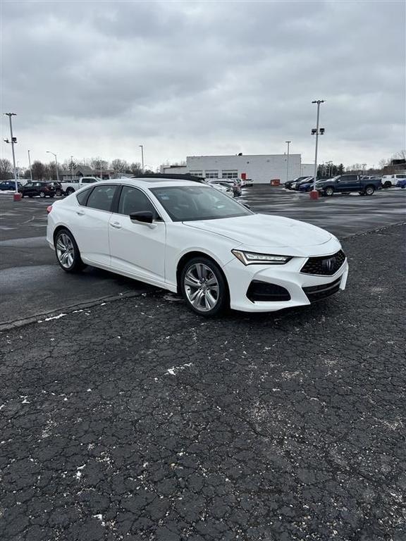 used 2021 Acura TLX car, priced at $22,300