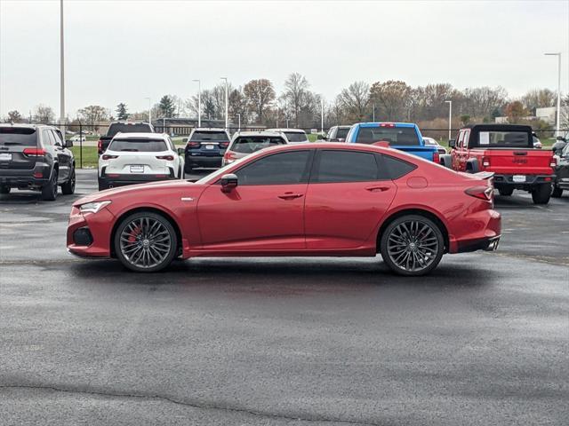 used 2021 Acura TLX car, priced at $34,400