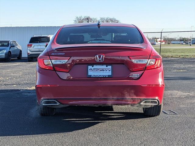 used 2021 Honda Accord car, priced at $22,200