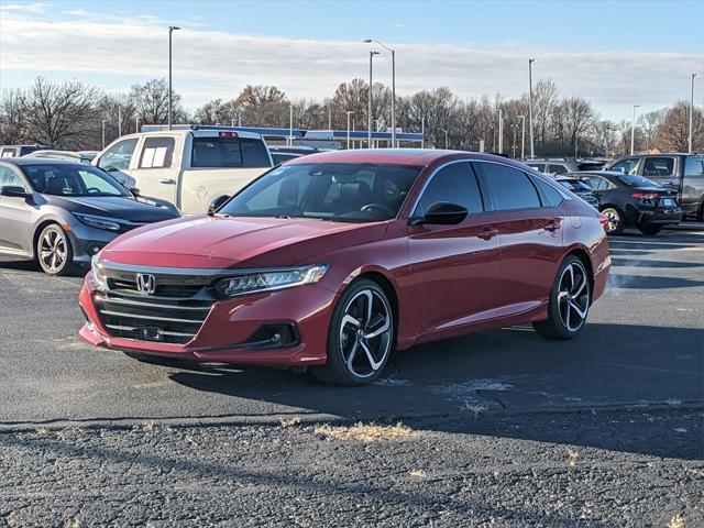 used 2021 Honda Accord car, priced at $22,200