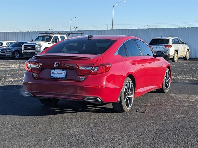 used 2021 Honda Accord car, priced at $22,200