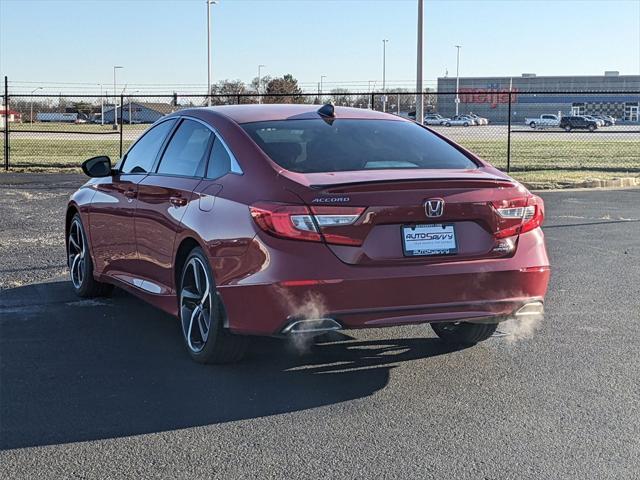 used 2021 Honda Accord car, priced at $22,200