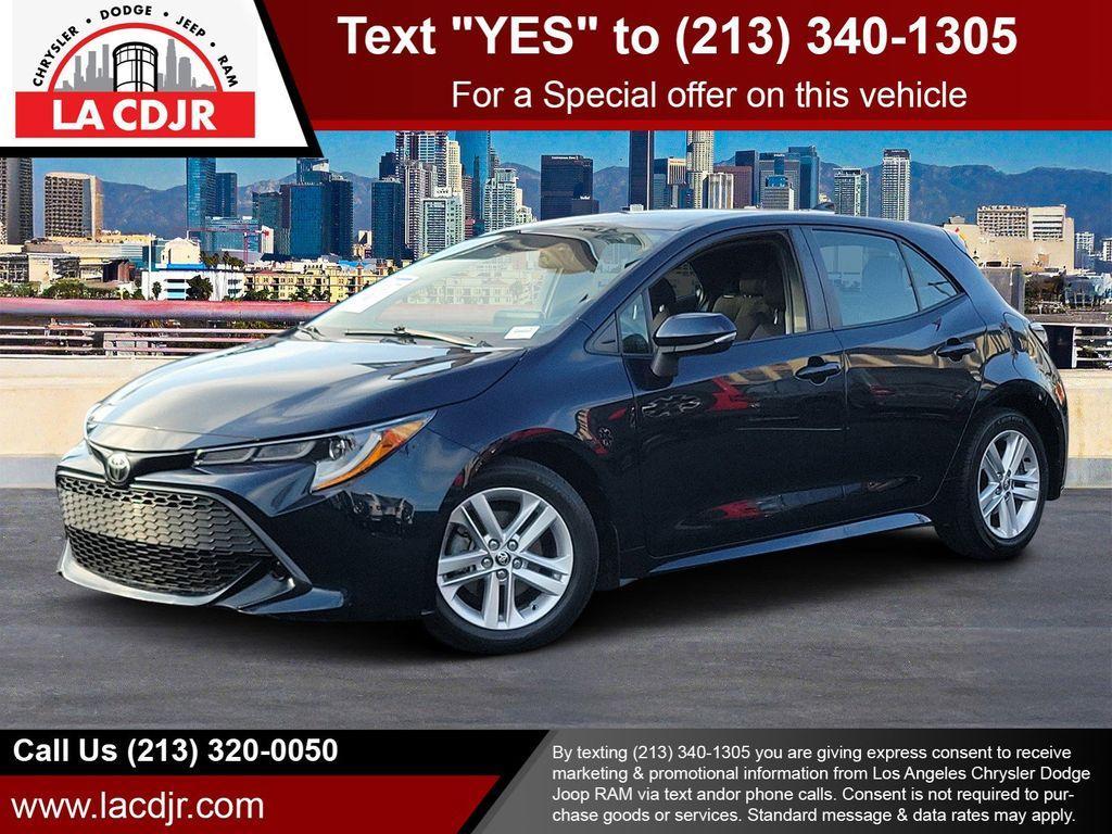 used 2021 Toyota Corolla Hatchback car, priced at $20,919