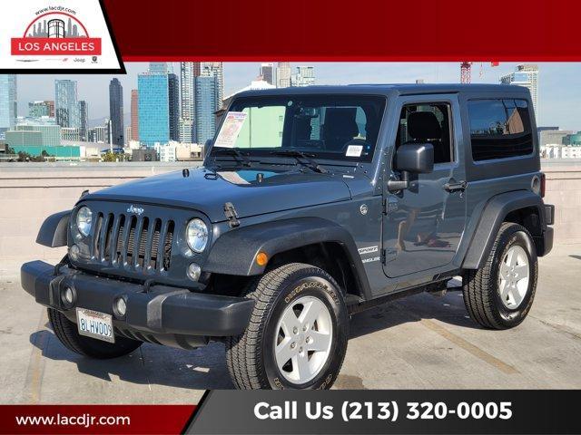 used 2017 Jeep Wrangler car, priced at $21,919