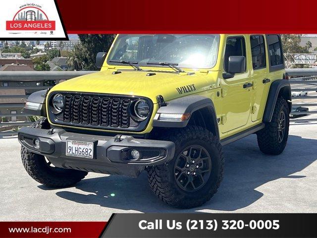 used 2024 Jeep Wrangler car, priced at $44,611