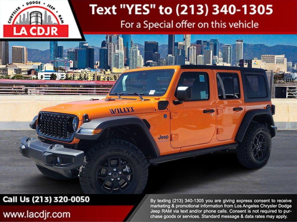 new 2025 Jeep Wrangler 4xe car, priced at $56,564