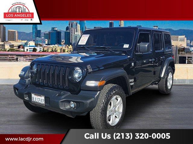 used 2018 Jeep Wrangler Unlimited car, priced at $23,919