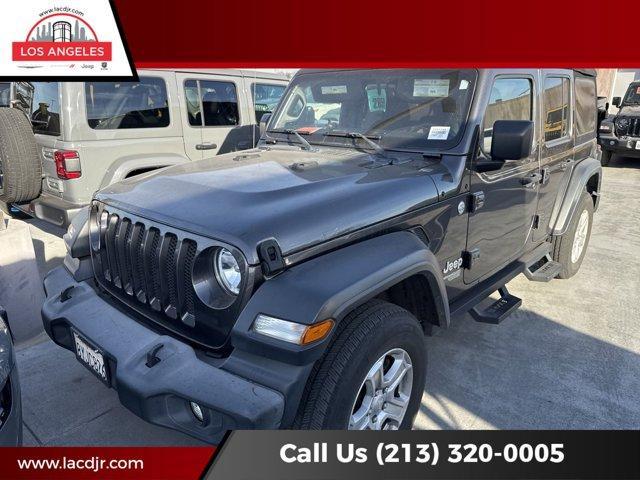 used 2018 Jeep Wrangler Unlimited car, priced at $25,719