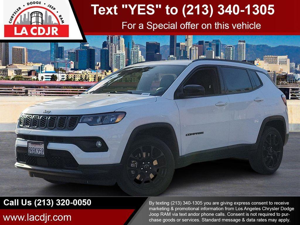 used 2025 Jeep Compass car, priced at $26,419