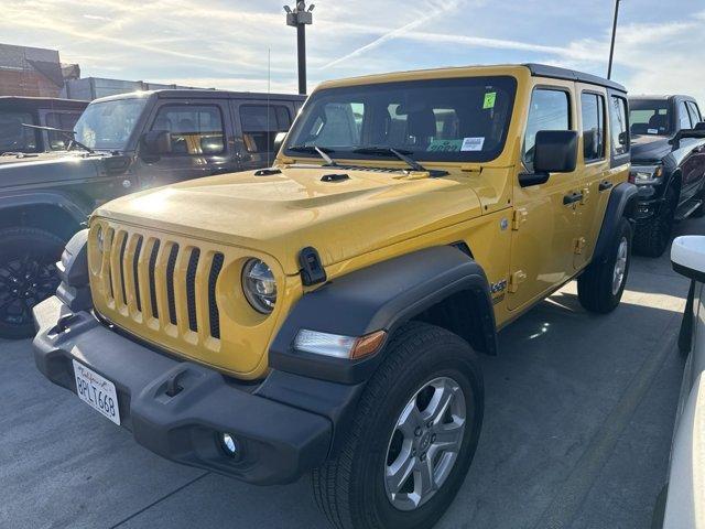 used 2020 Jeep Wrangler Unlimited car, priced at $27,919