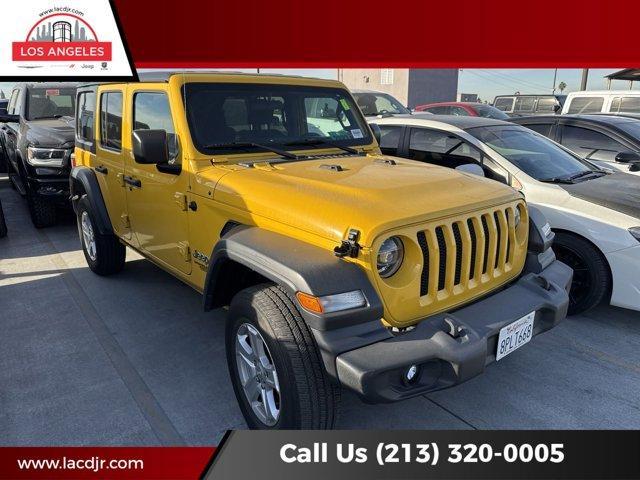 used 2020 Jeep Wrangler Unlimited car, priced at $27,919