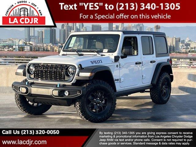 new 2024 Jeep Wrangler 4xe car, priced at $56,209