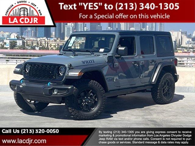 new 2024 Jeep Wrangler 4xe car, priced at $59,620