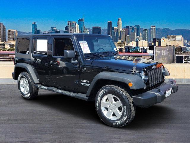 used 2016 Jeep Wrangler Unlimited car, priced at $19,919