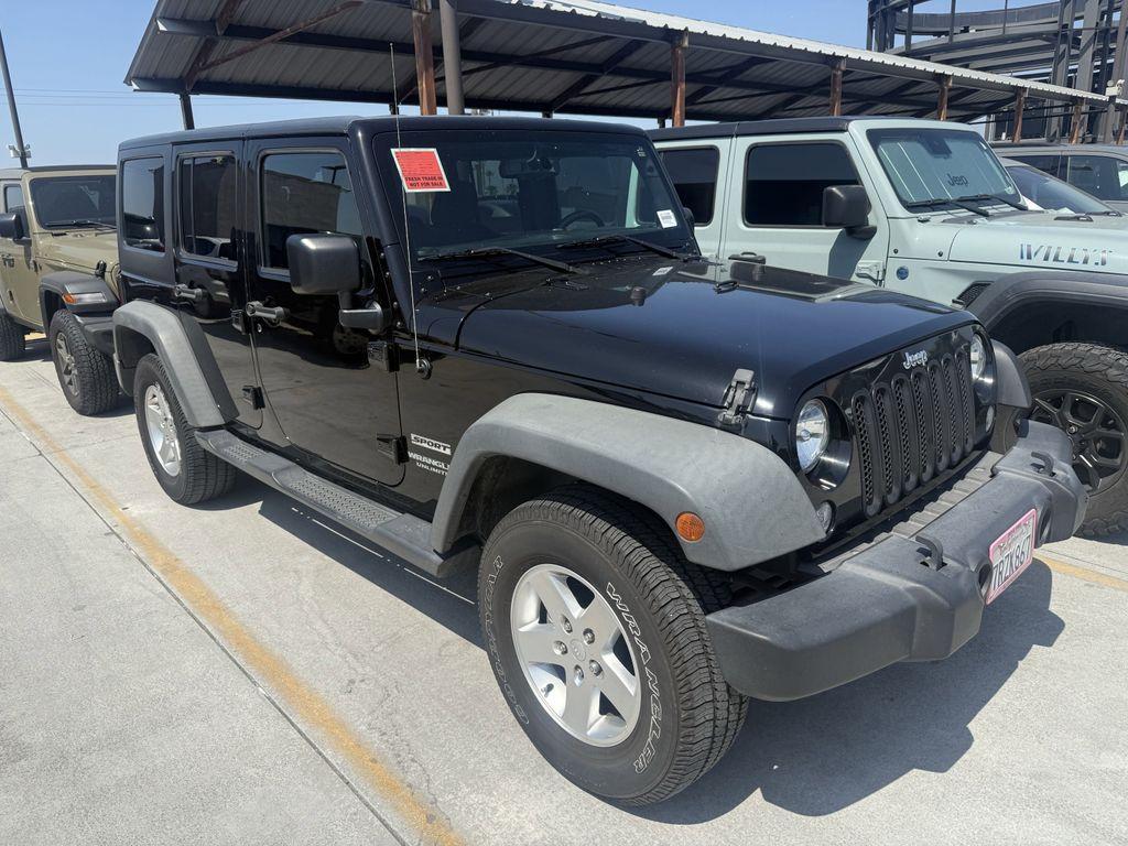 used 2016 Jeep Wrangler Unlimited car, priced at $20,419