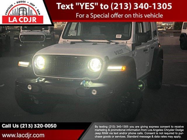 new 2024 Jeep Wrangler 4xe car, priced at $61,325