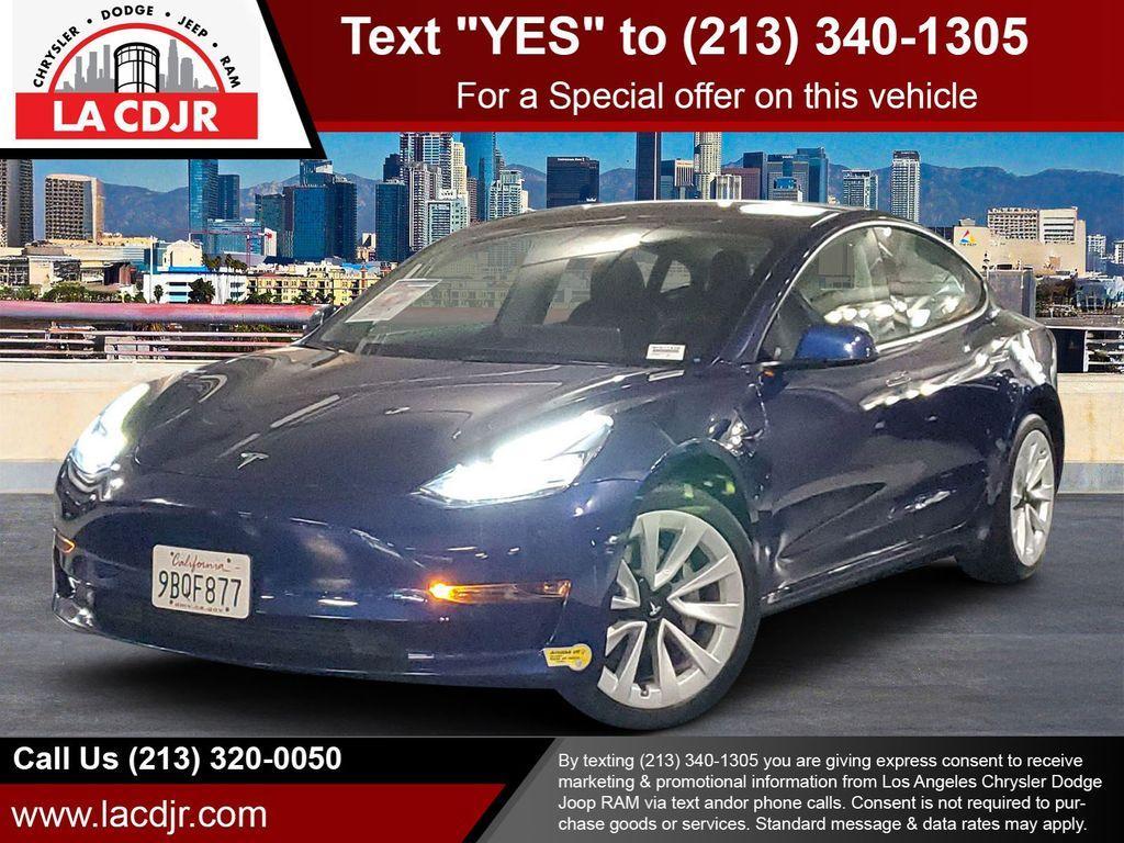 used 2022 Tesla Model 3 car, priced at $24,119