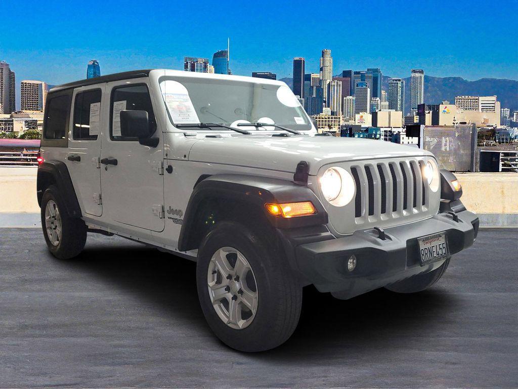 used 2020 Jeep Wrangler Unlimited car, priced at $25,919