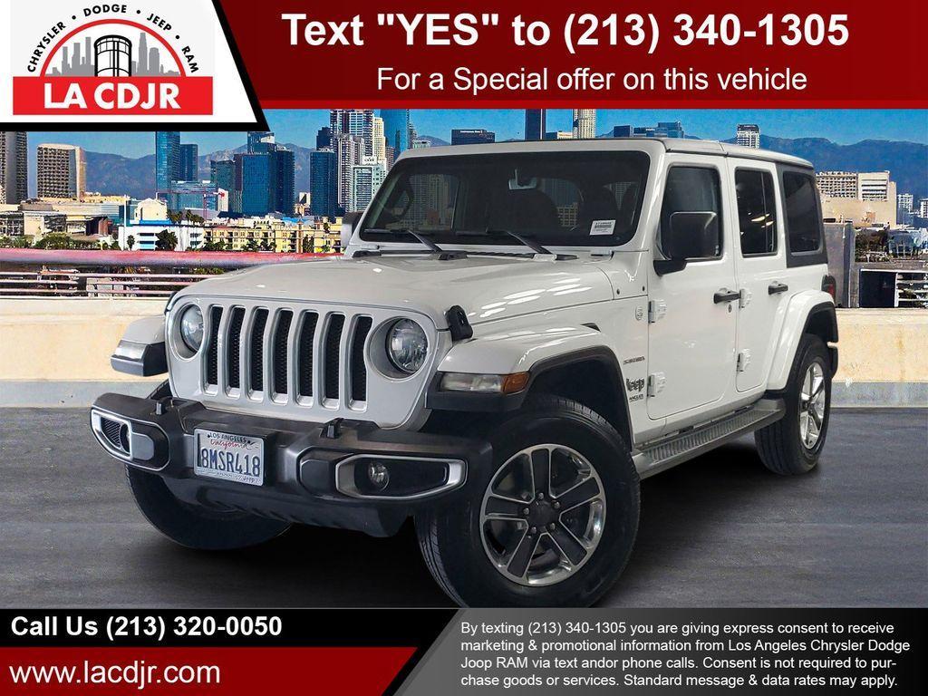 used 2018 Jeep Wrangler Unlimited car, priced at $24,919