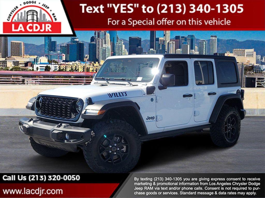 new 2025 Jeep Wrangler 4xe car, priced at $55,669