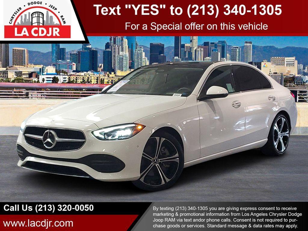 used 2023 Mercedes-Benz C-Class car, priced at $35,419