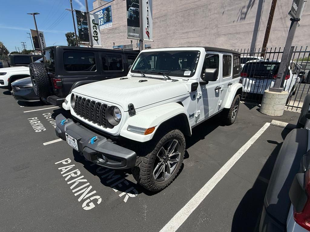 used 2024 Jeep Wrangler 4xe car, priced at $33,519
