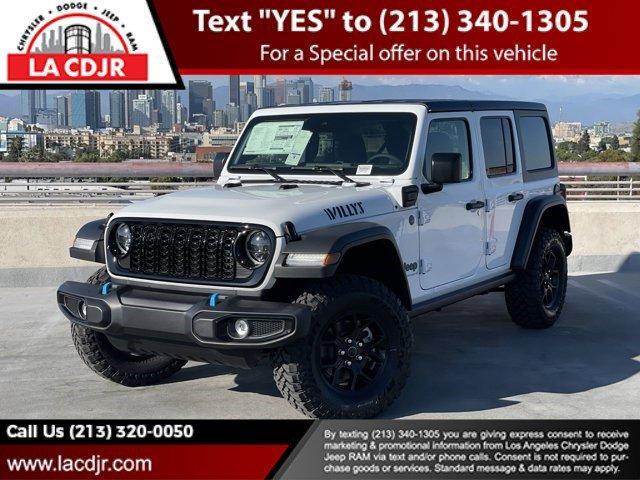 new 2024 Jeep Wrangler 4xe car, priced at $56,209