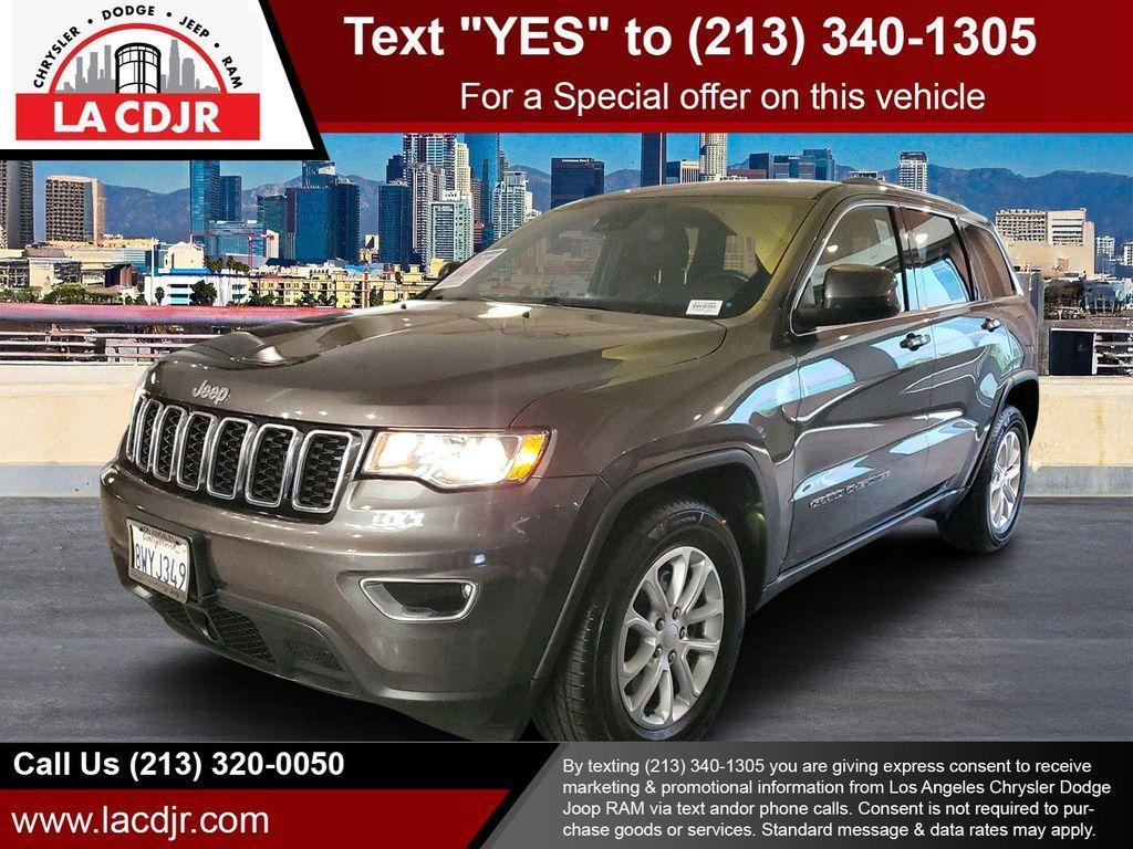 used 2021 Jeep Grand Cherokee car, priced at $18,919