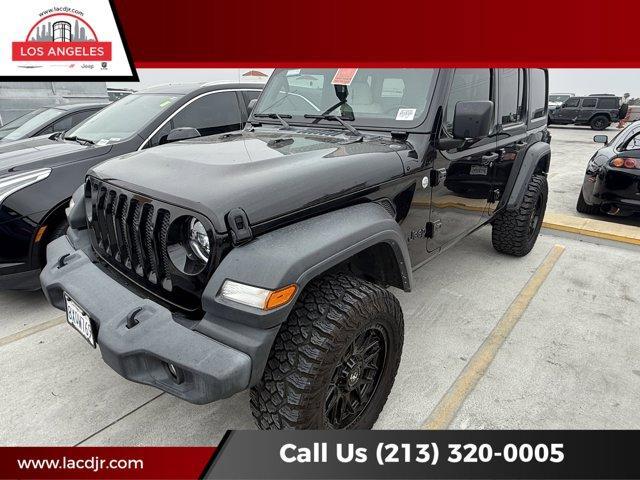 used 2021 Jeep Wrangler Unlimited car, priced at $31,919