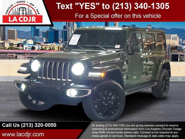 used 2021 Jeep Wrangler Unlimited 4xe car, priced at $30,519