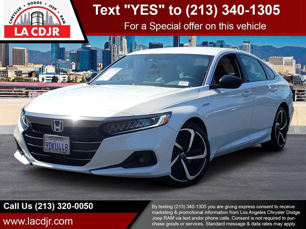 used 2022 Honda Accord Hybrid car, priced at $25,919