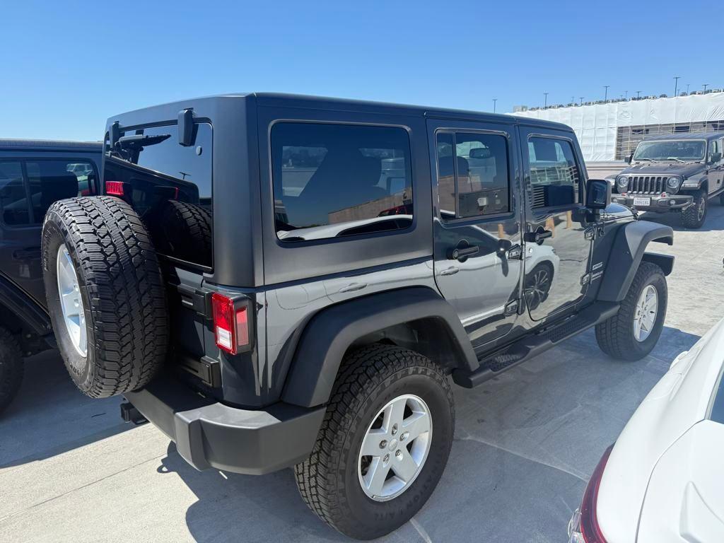 used 2017 Jeep Wrangler Unlimited car, priced at $24,919