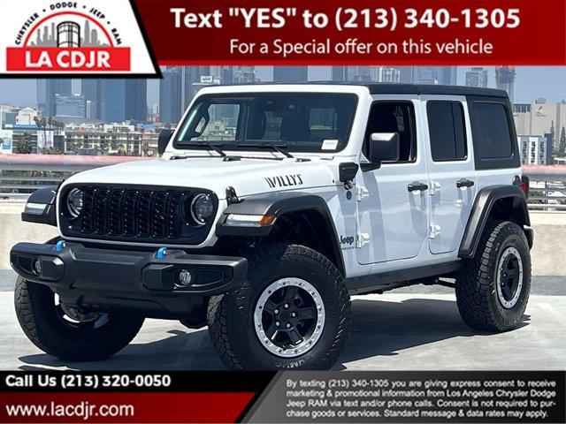 new 2024 Jeep Wrangler 4xe car, priced at $59,650