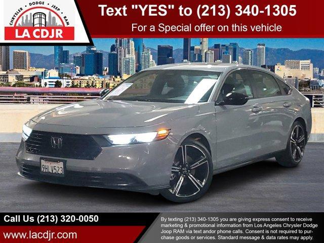 used 2023 Honda Accord Hybrid car, priced at $25,419