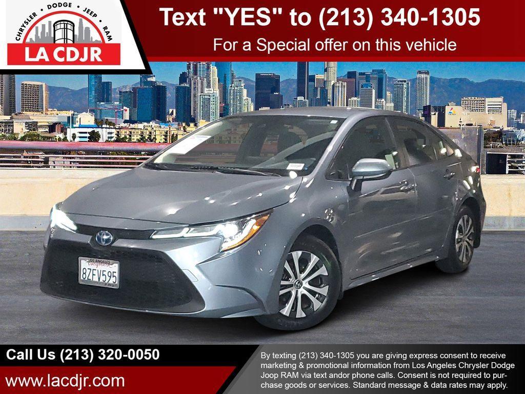 used 2022 Toyota Corolla Hybrid car, priced at $21,419
