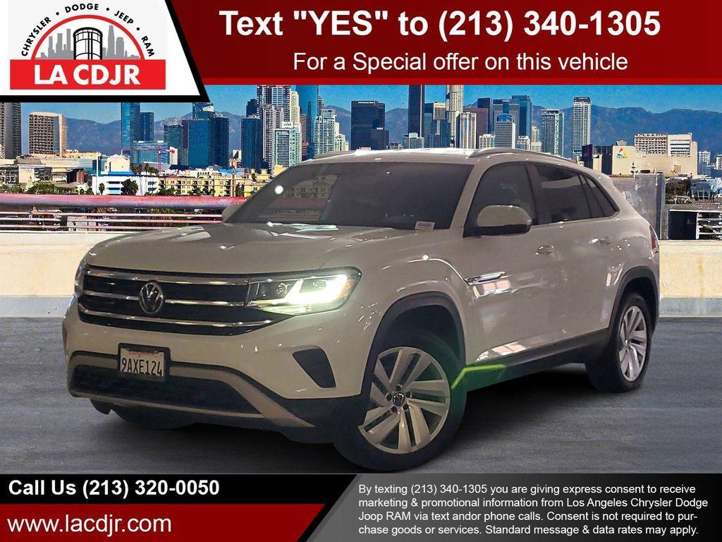 used 2022 Volkswagen Atlas Cross Sport car, priced at $22,519