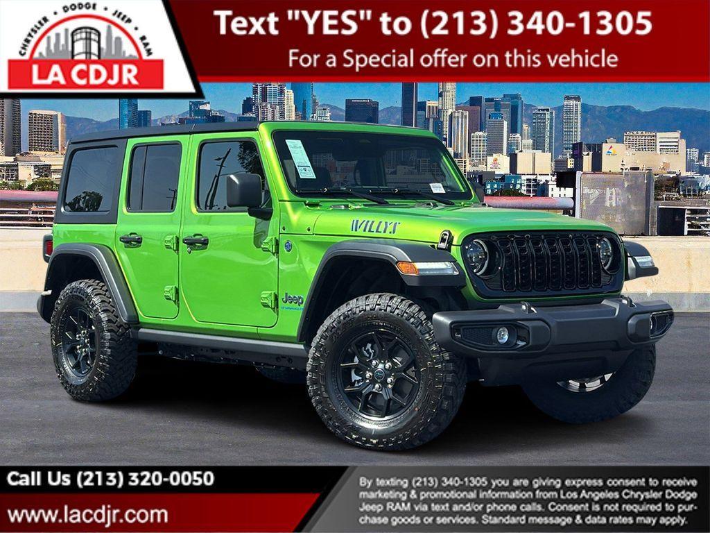 new 2025 Jeep Wrangler 4xe car, priced at $50,849