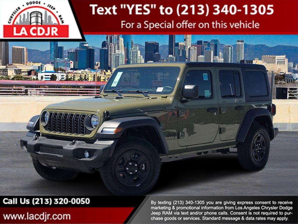 new 2025 Jeep Wrangler car, priced at $39,645