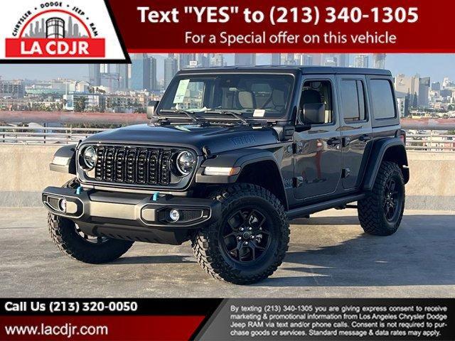 new 2024 Jeep Wrangler 4xe car, priced at $59,620