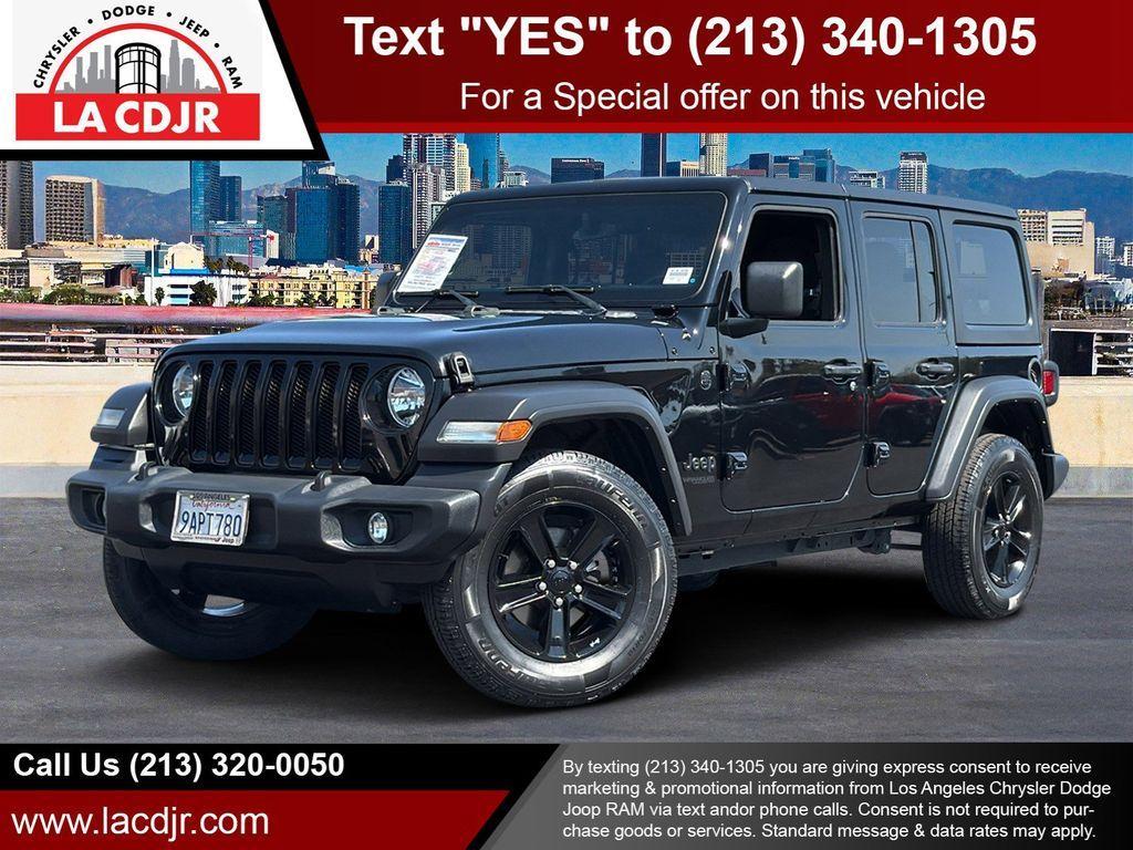 used 2022 Jeep Wrangler Unlimited car, priced at $30,419