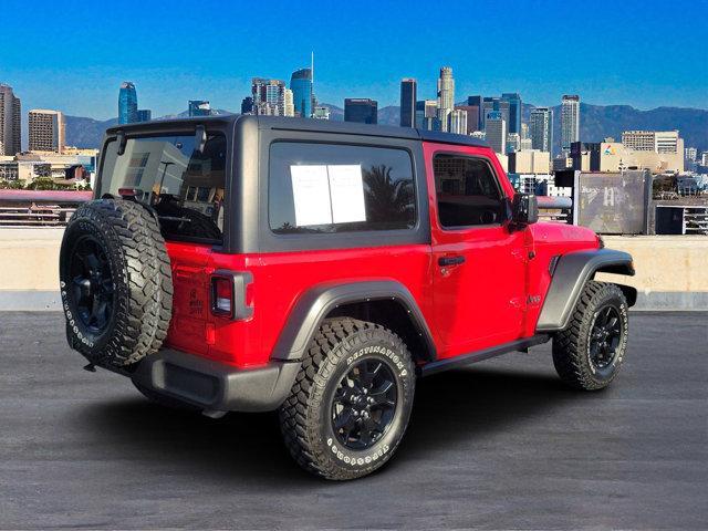 used 2022 Jeep Wrangler car, priced at $33,919