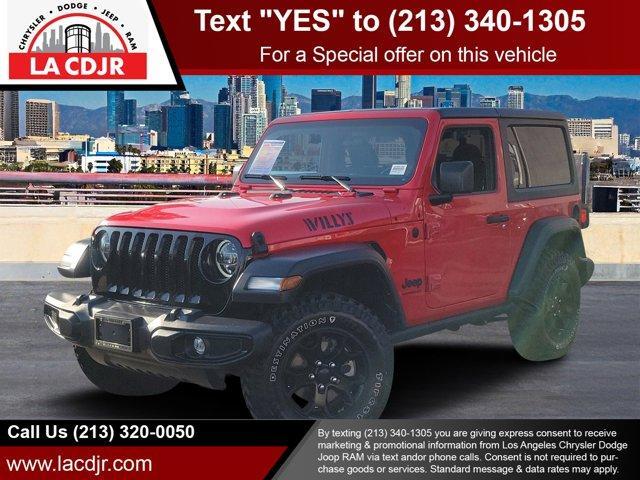 used 2022 Jeep Wrangler car, priced at $33,919