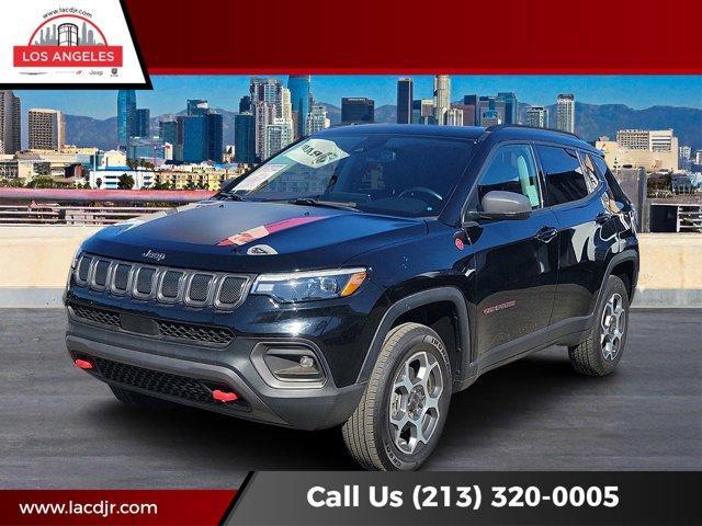 used 2022 Jeep Compass car, priced at $21,419