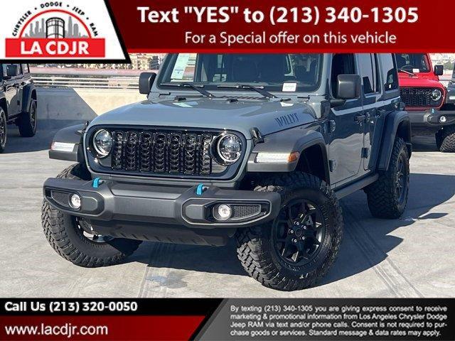 new 2024 Jeep Wrangler 4xe car, priced at $59,620