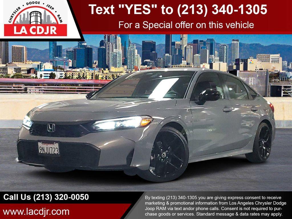 used 2025 Honda Civic car, priced at $25,419